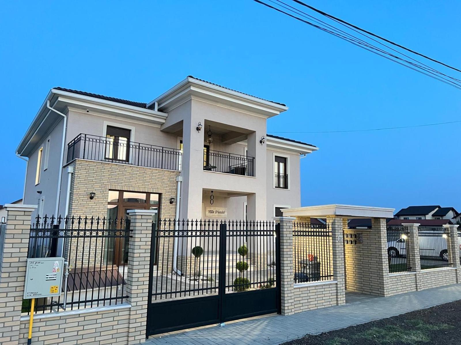 Pensiunea Villa D'Amici Mosnita Noua المظهر الخارجي الصورة